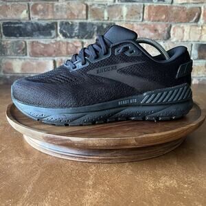 Brooks Beast GTS 24 Supportive Men's 9 4E Black Walking Running Shoes Sneakers